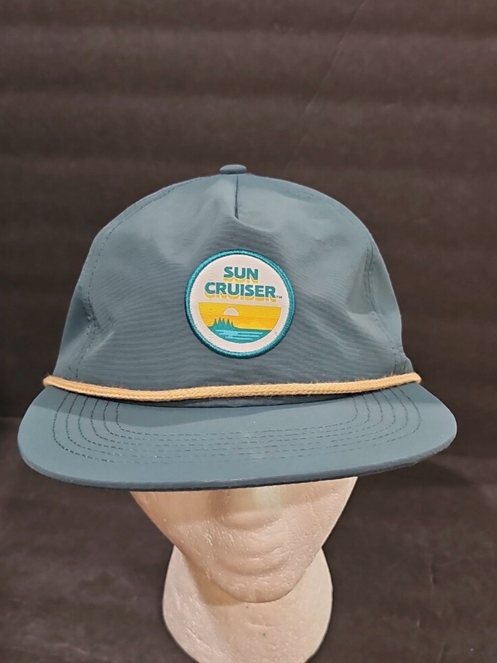 Sun Cruiser- Teal Rope- Accent Men's Hat